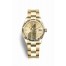 Rolex Datejust 31 yellow gold 278278 Champagne-colour set diamonds Dial
