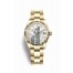 Rolex Datejust 31 yellow gold 278278 White mother-of-pearl set diamonds Dial