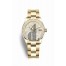 Rolex Datejust 31 yellow gold 278288RBR Paved mother-of-pearl butterfly Dial