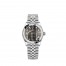 fake Rolex Datejust 31 Rolesor combination of Oystersteel white gold M278344RBR-0008