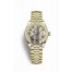 Rolex Datejust 28 yellow gold 279138RBR Diamond-paved Dial