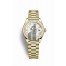 Rolex Datejust 28 yellow gold 279138RBR White Dial