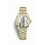 Rolex Datejust 28 yellow gold 279138RBR White Dial