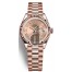 fake Rolex Lady-Datejust Watch 18 ct Everose gold - M279175-0027