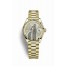 Rolex Datejust 28 yellow gold 279178 Silver Dial