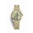 Rolex Datejust 28 yellow gold 279178 Linden set diamonds Dial
