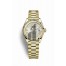 Rolex Datejust 28 yellow gold 279178 Silver Dial