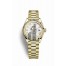 Rolex Datejust 28 yellow gold 279178 White Dial