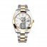 imitation Rolex Datejust 41 126303WSO White Dial Steel and 18K Yellow Gold Oyster Watch