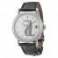 Fake Patek Philippe Calatrava Automatic White Dial Black Leather Men's Watch 5153G-010