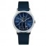 Fake Patek Philippe Calatrava Blue Dial Diamond 18kt White Gold Ladies Watch 4897G-001