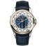 Fake Patek Philippe Complications Automatic GMT Blue and Dial Men's Watch 5130P-020