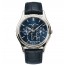 Fake Patek Philippe Grand Complications Blue Dial Platinum Blue Leather Men's Watch 5140P