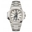 Fake Patek Philippe Nautilus Silver Dial Stainless Steel Men's Mechanical Watch 5726-1A-010