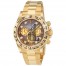 imitation Rolex Cosmograph Daytona 116508BKMDO Black Mother of Pearl Dial 18K Yellow Gold Watch
