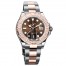 imitation Rolex Yacht-Master 116621CHSO Chocolate Dial Steel and 18K Everose Gold Oyster Watch